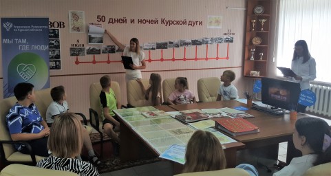 Курский Росреестр продолжает проведение мероприятий в рамках Всероссийской патриотической акции «50 